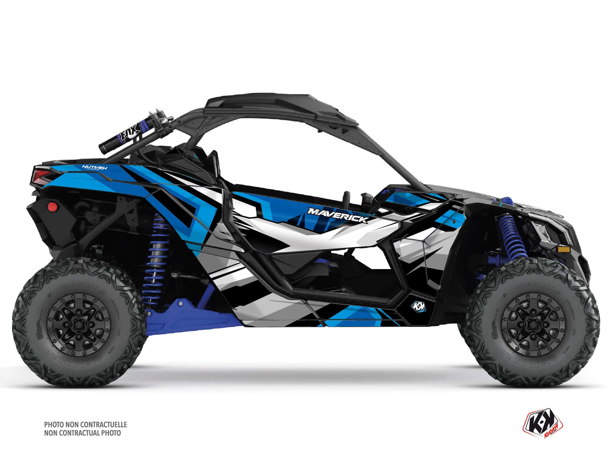 kit decorativo ssv can-am maverick x3 spear blu | Can am | Kutvek