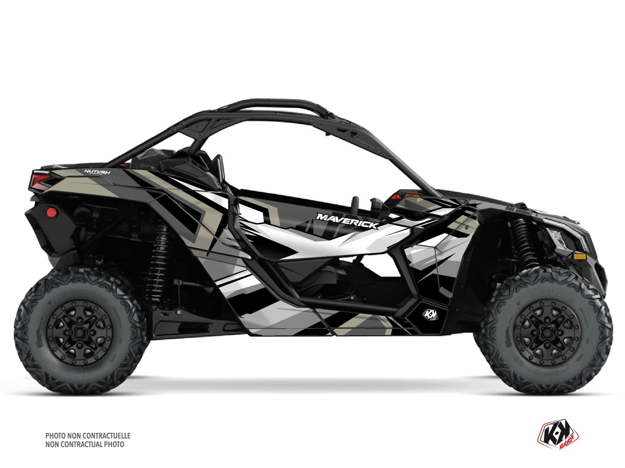 Kit graphique SSV CAN-AM MAVERICK X3 SPEAR Craie