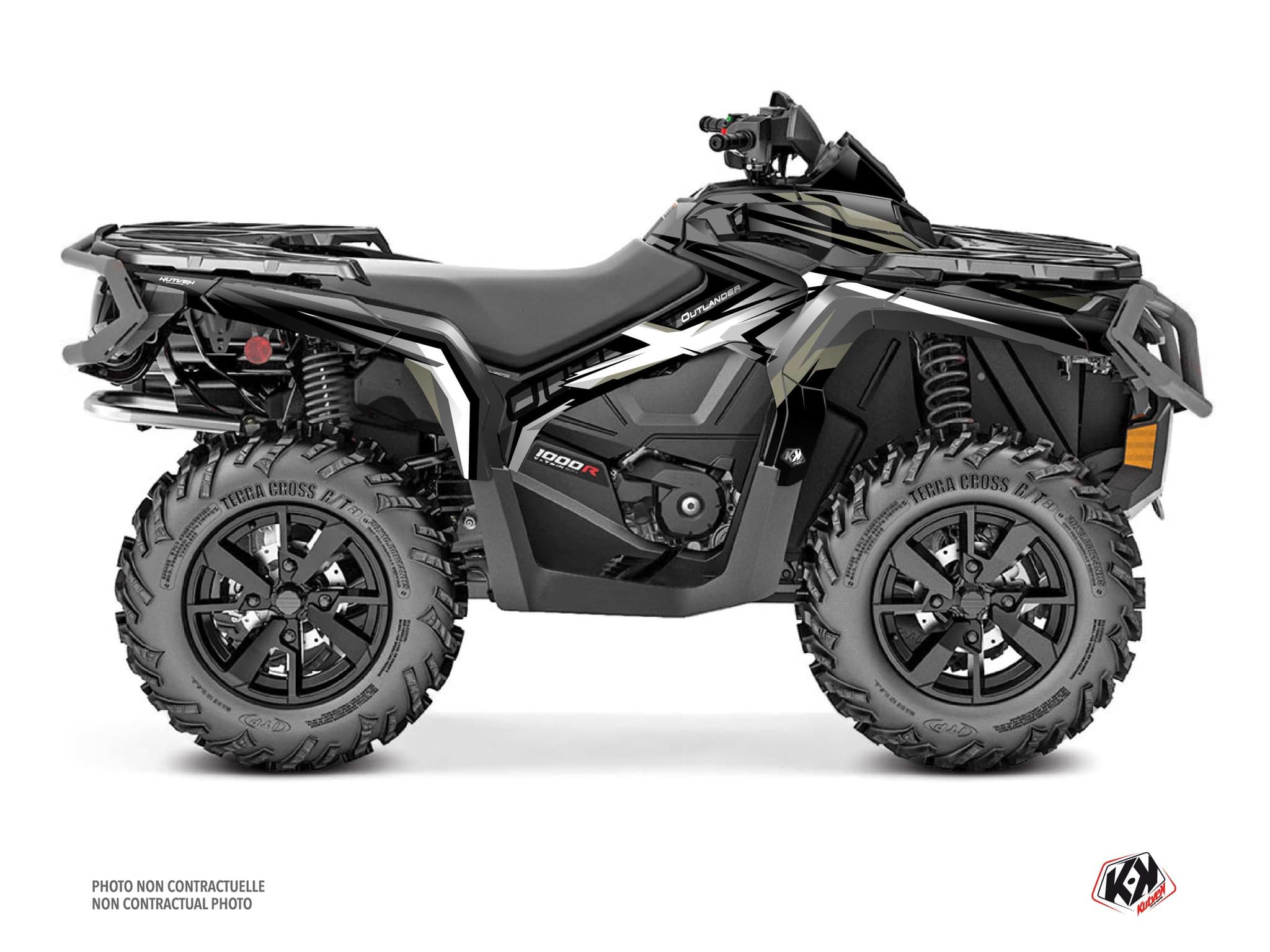 kit graphique quad can-am outlander 1000 r spear craie