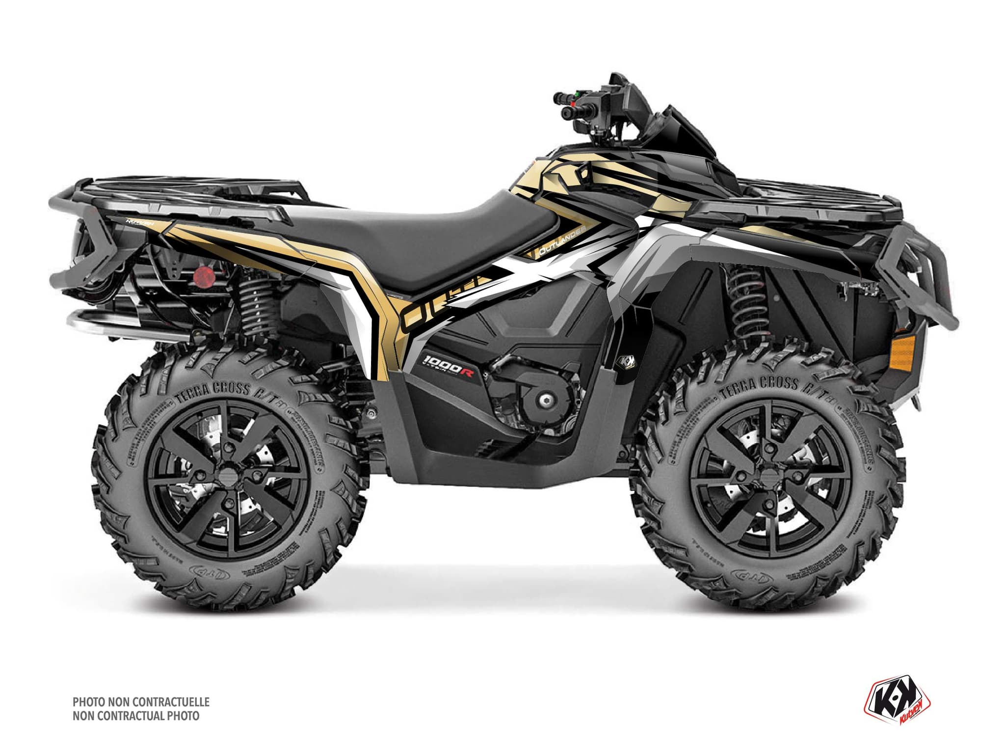 Kit graphique Quad CAN-AM OUTLANDER 1000 R SPEAR Sable