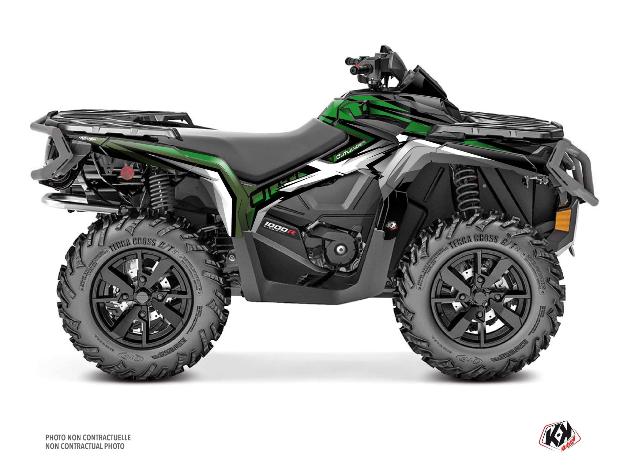 Kit graphique Quad CAN-AM OUTLANDER 1000 R SPEAR Vert