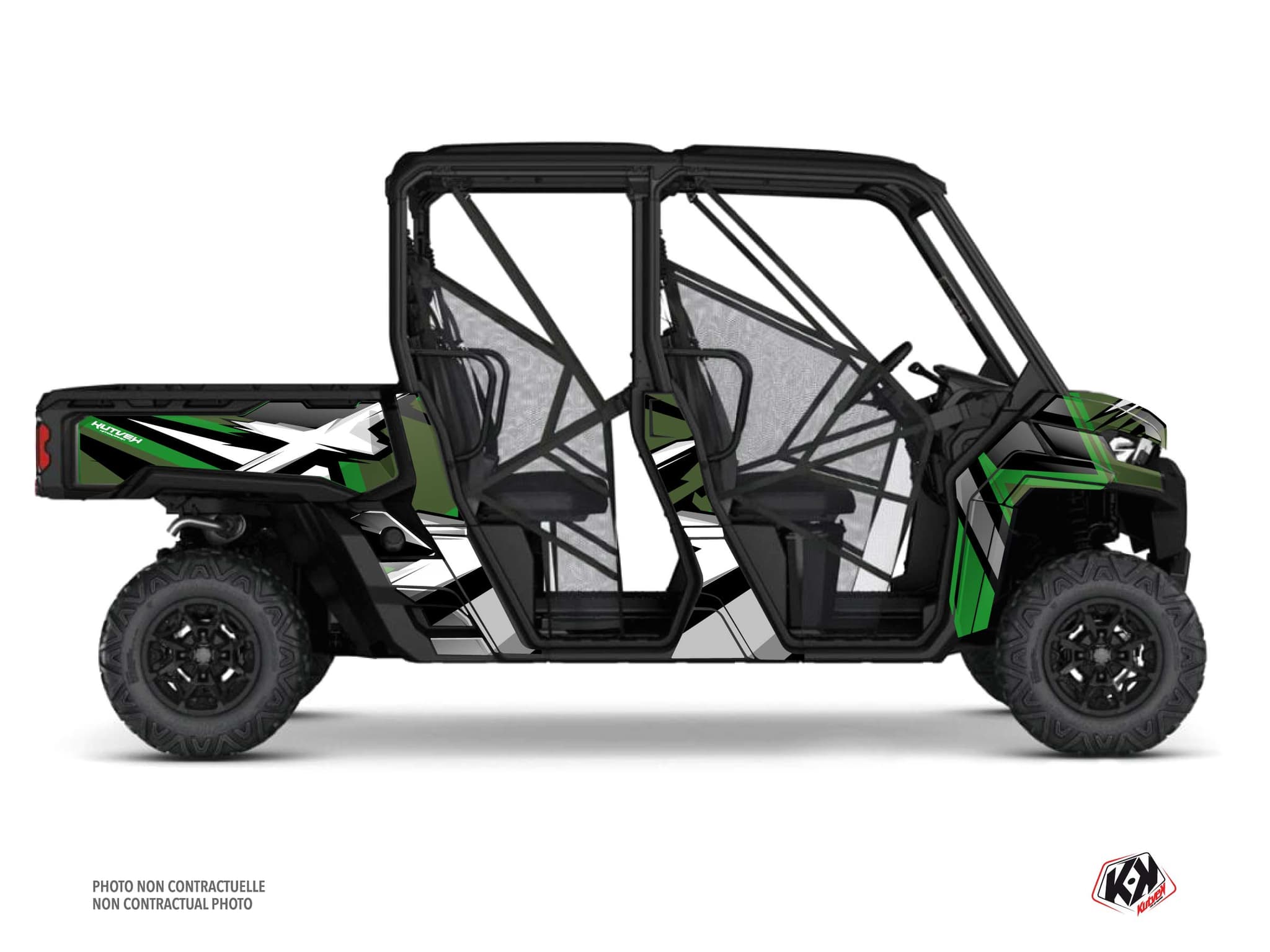 Kit Graphique ssv can-am traxter max spear vert