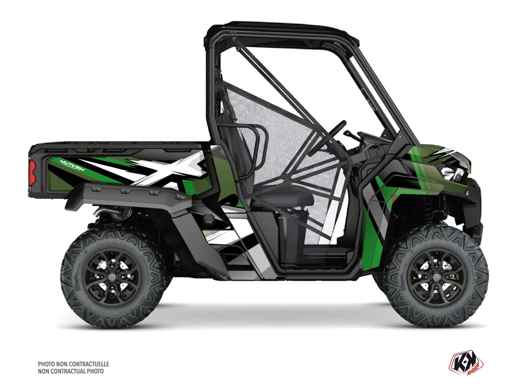 Kit Graphique ssv can-am traxter spear vert