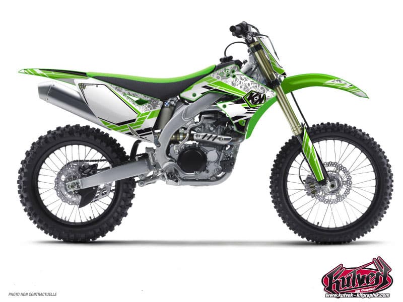 kit graphique motocross kawasaki kx 250 f spirit | Kawasaki | Kutvek