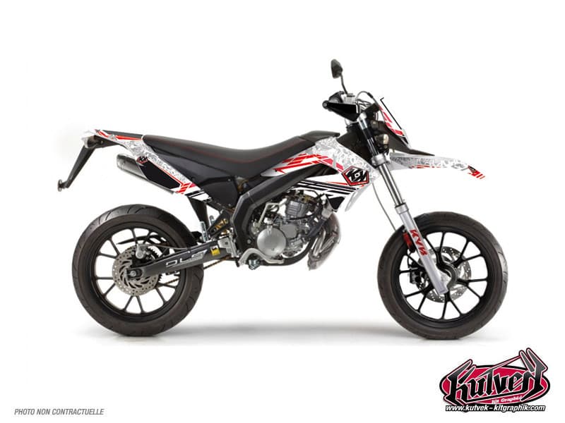 kit graphique 50cc derbi senda xtreme spirit rouge | SENDA | Kutvek