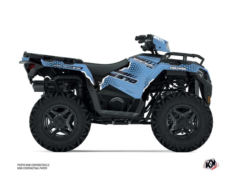 Kit graphique Quad Splinter Polaris 570 Sportsman Bleu | Polaris | Kutvek