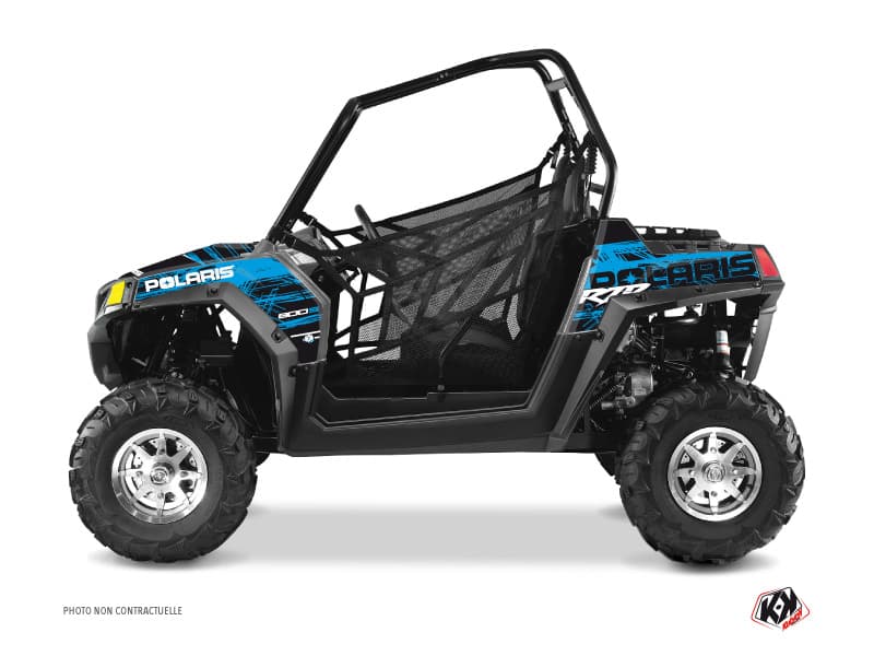 Kit graphique SSV Squad Polaris RZR 800 S Bleu