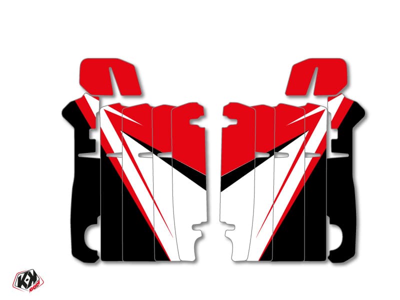 Stage Red Honda 250 CRF Radiator Grille Graphic Kit 2014-2016