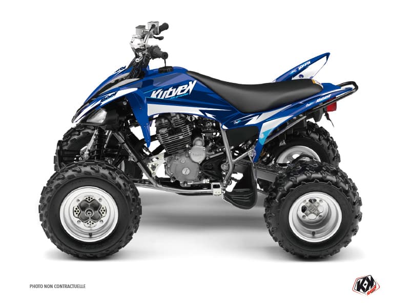 Kit graphique Quad Stage Yamaha 250 Raptor Bleu