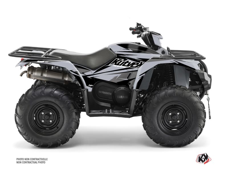 Kit graphique Quad Stage Yamaha 450 Kodiak Gris | Yamaha | Kutvek