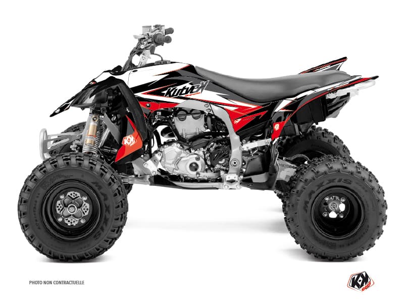 Yamaha 450 YFZ R ATV Stage Graphic Kit Black Red | Yamaha | Kutvek
