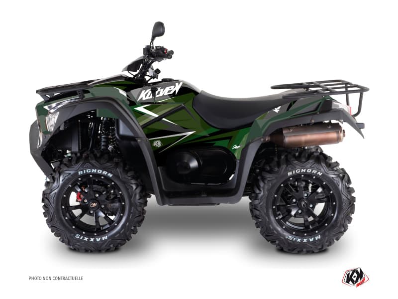 Kit graphique Quad Stage Kymco 700 MXU Noir Vert