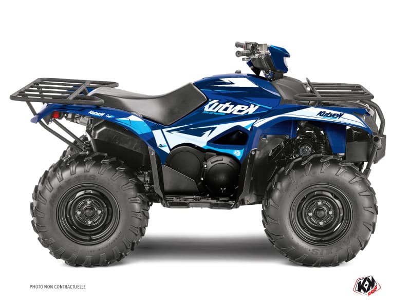 kit graphique quad yamaha kodiak 700 stage bleu