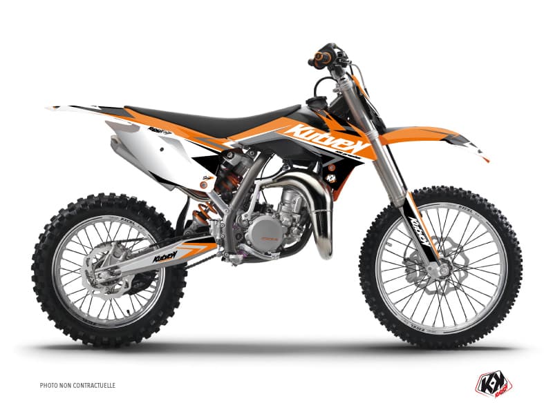 deko-set moto-cross stage ktm 85 sx orange