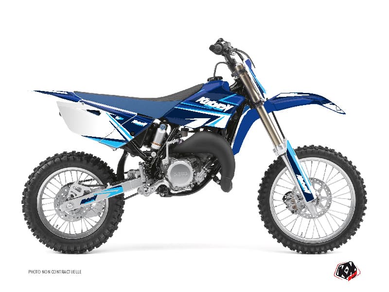 kit graphique motocross yamaha yz 85 stage bleu