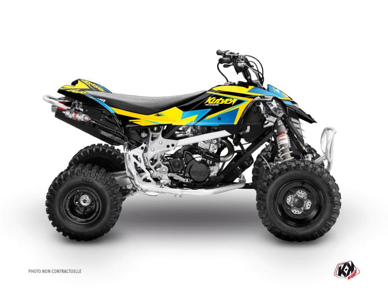 Kit graphique Quad Stage Can Am DS 450 Jaune Bleu