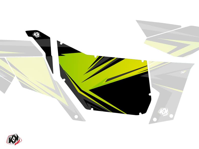 Suicide Doors Pro Armor Stage Can Am Maverick 2012-2017 Green Graphic Kit