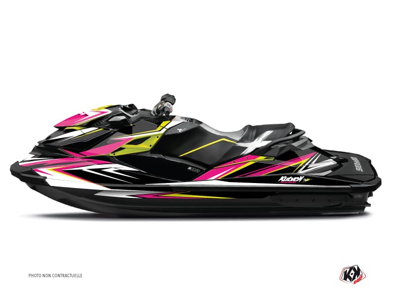 Kit graphique Jet-Ski Stage Seadoo RXT-GTX Rose