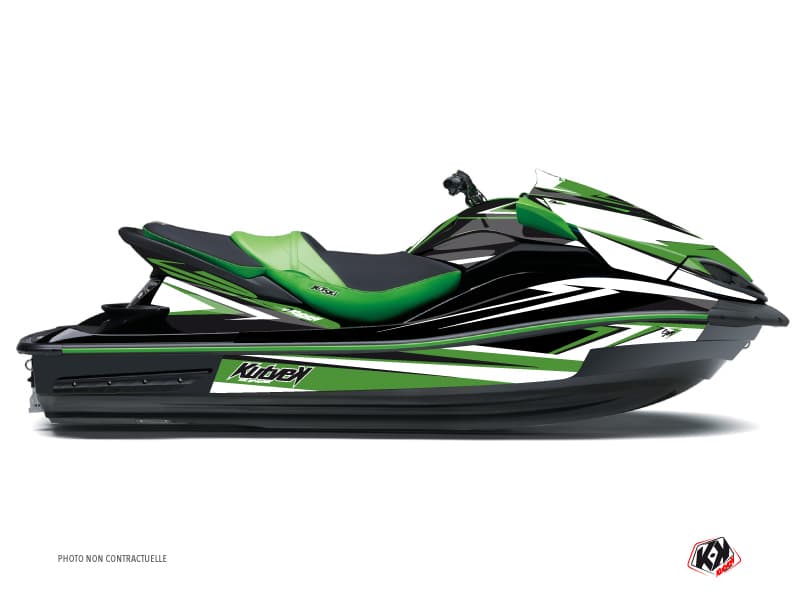 Kit graphique Jet-Ski Stage Kawasaki ULTRA 300-310 Vert
