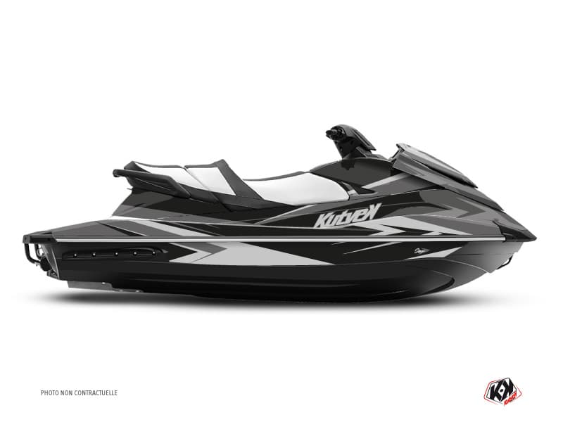 Kit graphique Jet-Ski Stage Yamaha VX Noir Gris