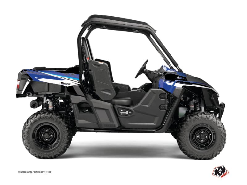 kit graphique ssv yamaha wolverine-r stage bleu