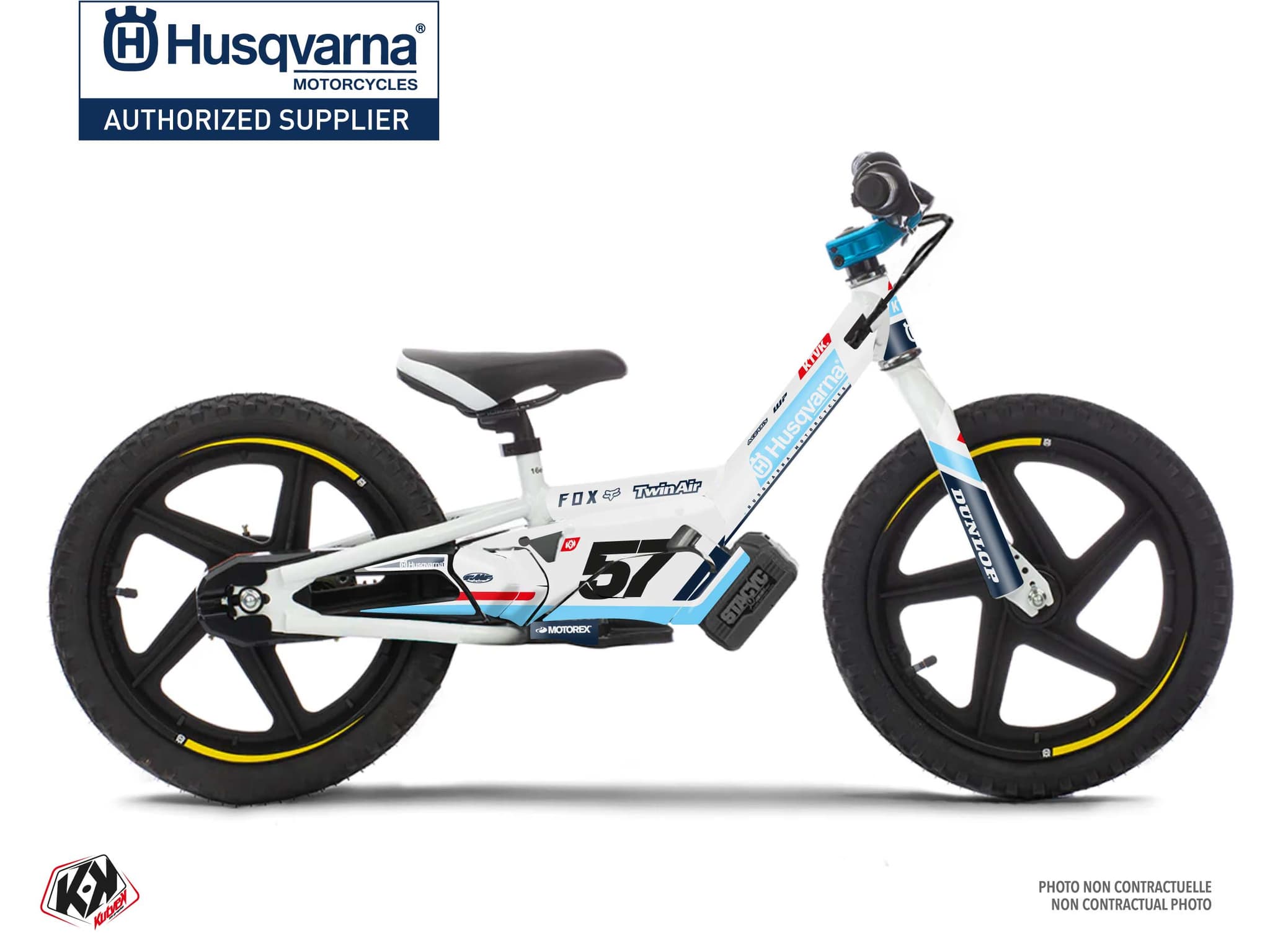 Graphic Kit Balance Bike Stacyc EDrive 16 Start Blue