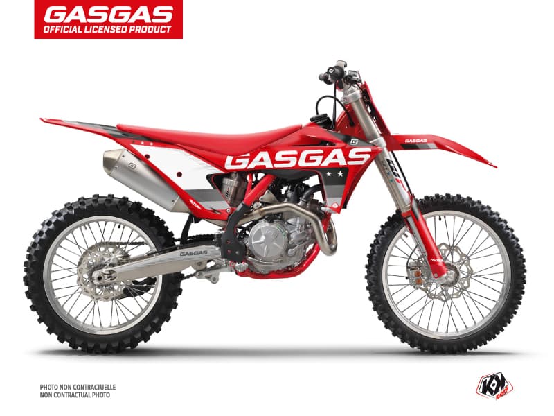 kit graphique motocross gasgas ex 350 f stella noir