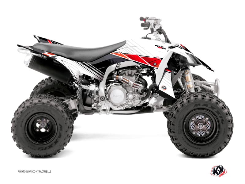 Yamaha 450 YFZ R ATV Stripe Graphic Kit Red | Yamaha | Kutvek