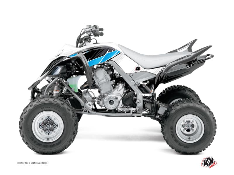 kit graphique quad yamaha raptor 660 stripe noir