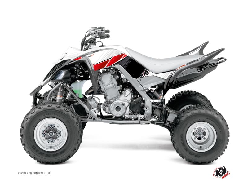 Kit graphique Quad Stripe Yamaha 660 Raptor Rouge