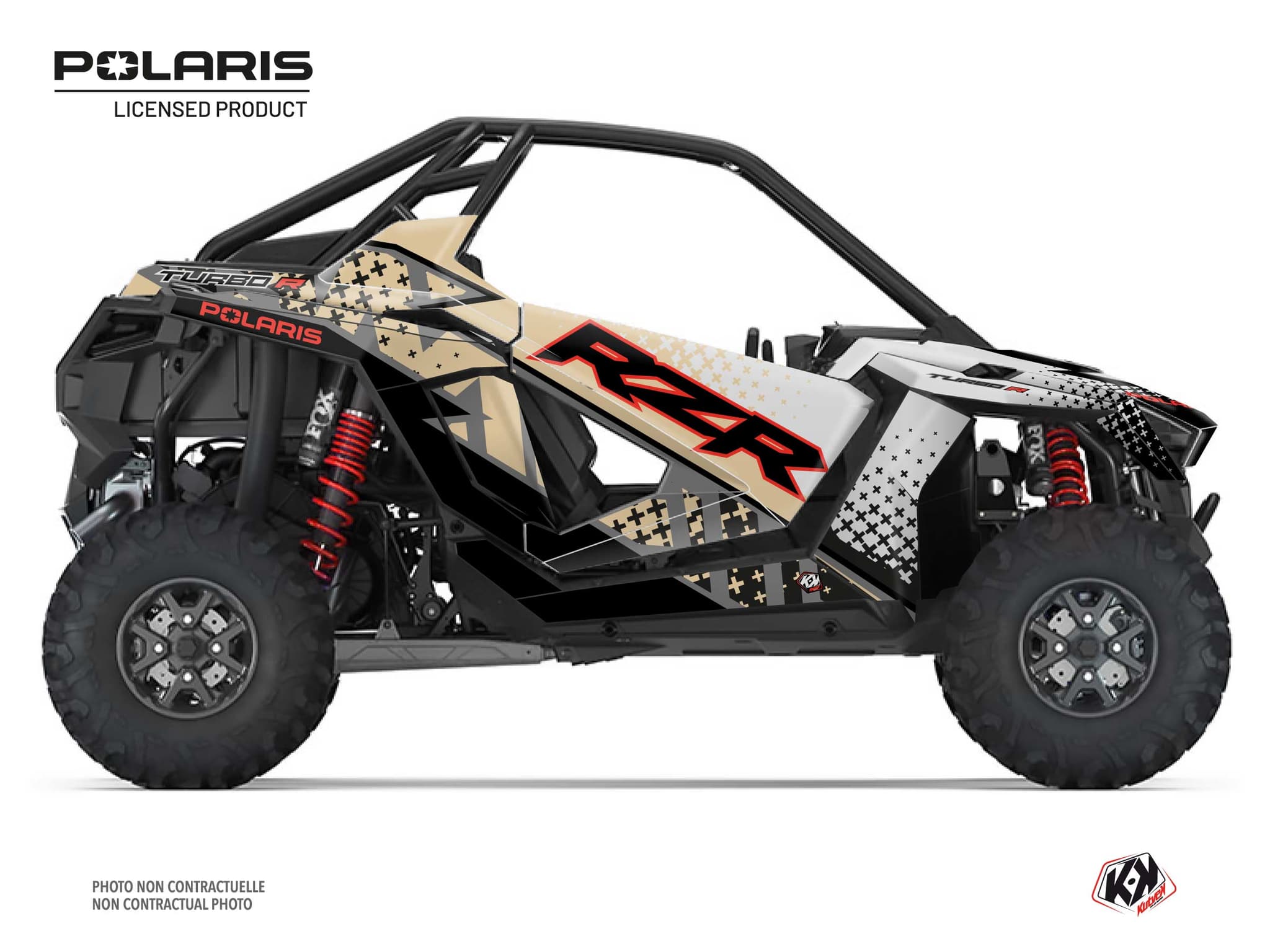 Kit Graphique SSV Stun Polaris RZR PRO R Sable