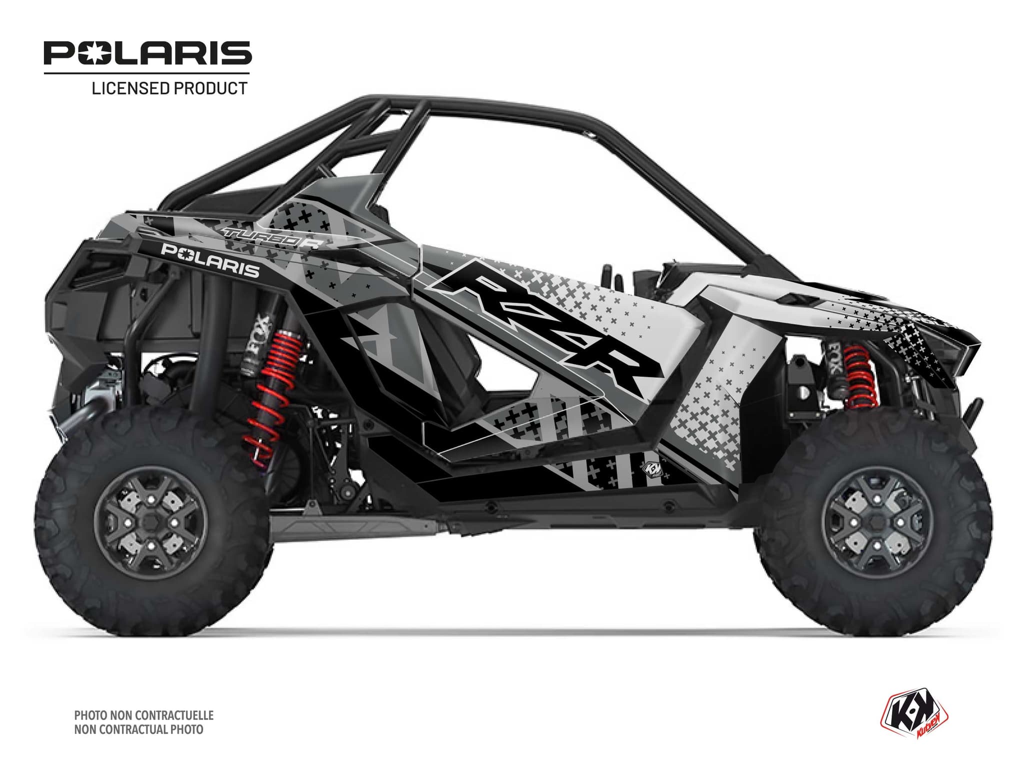 Kit Graphique SSV Stun Polaris RZR PRO R Noir