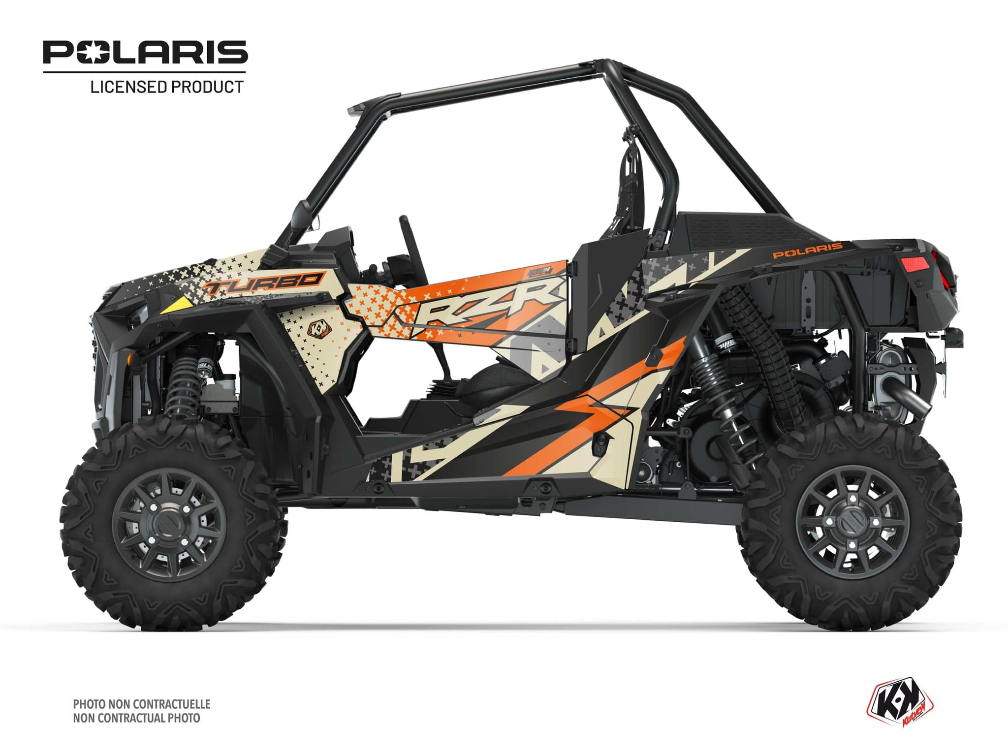 kit graphique ssv polaris rzr xp turbo stun sable