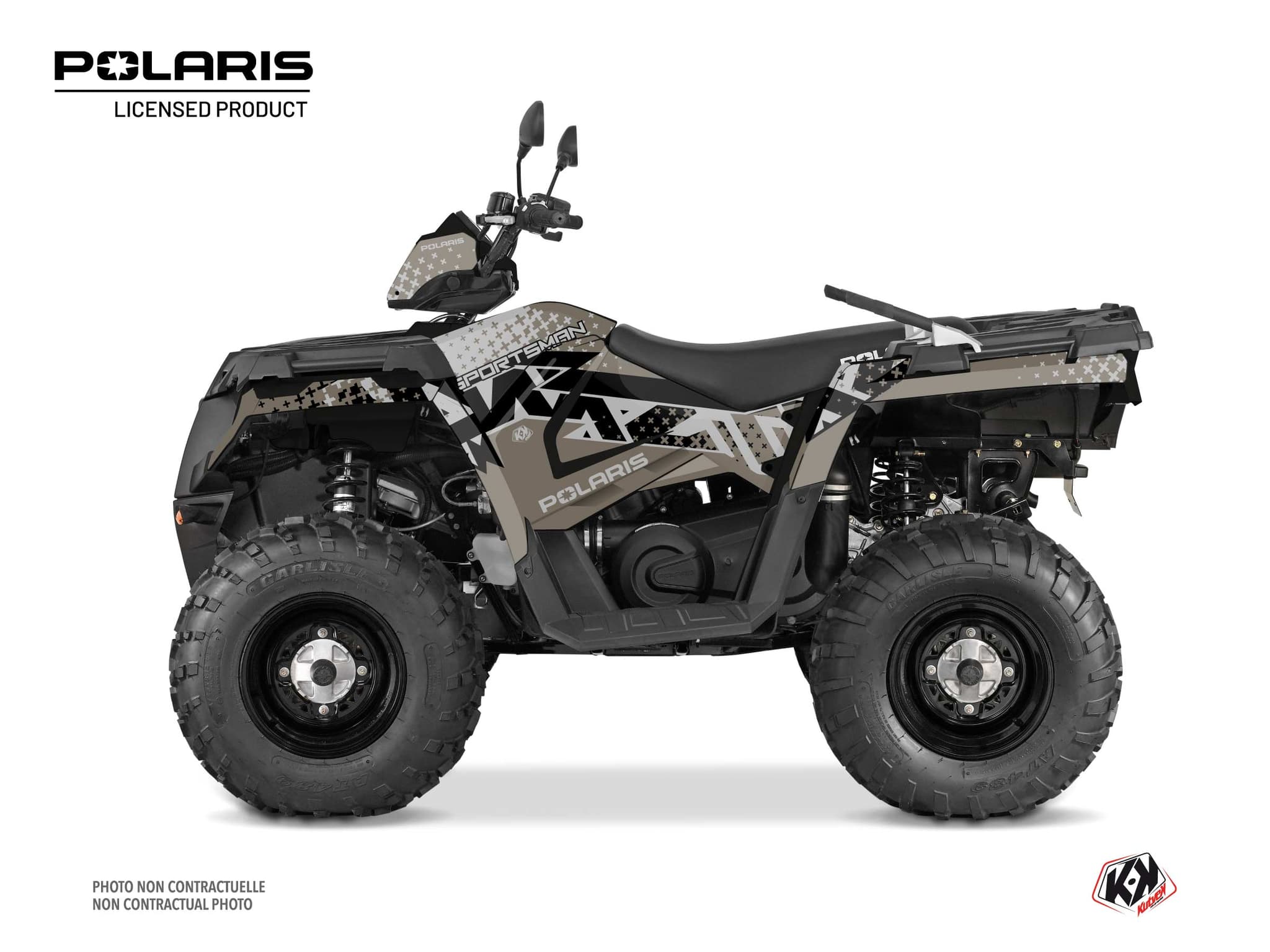 kit graphique quad polaris sportsman 570 touring stun bronze