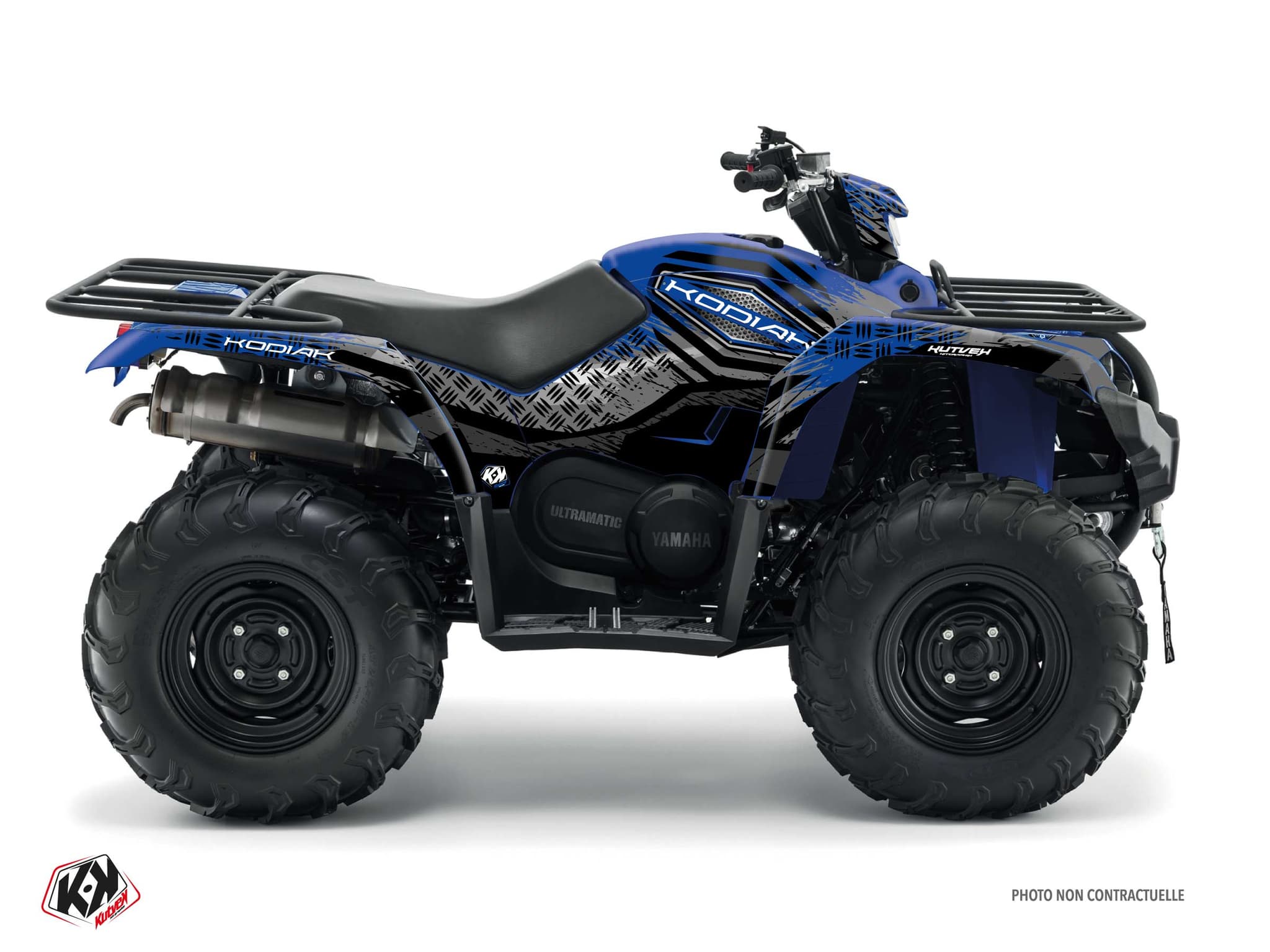 kit graphique quad yamaha kodiak 450 sturdy bleu