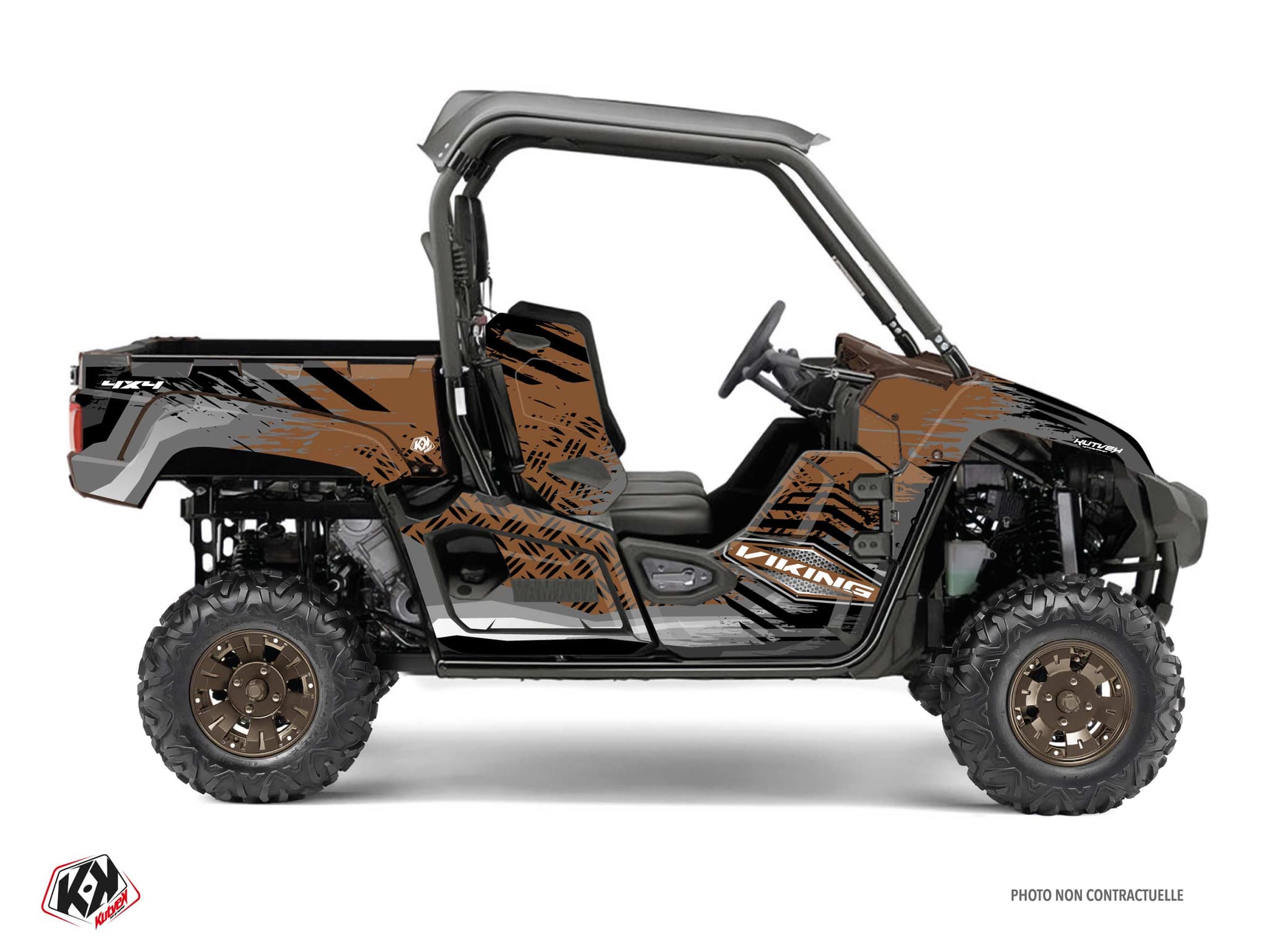 kit graphique ssv yamaha viking sturdy cuivre