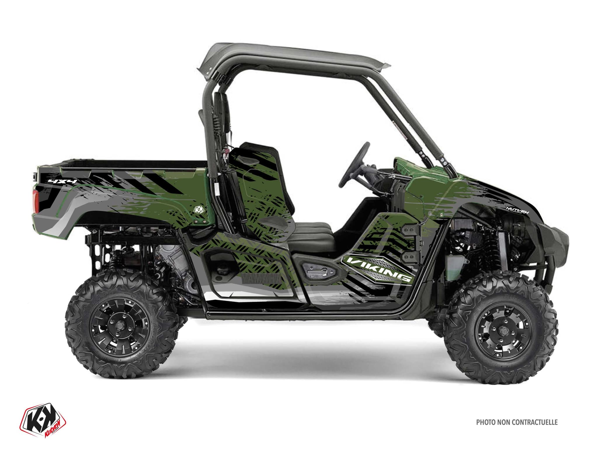 kit graphique ssv yamaha viking sturdy vert
