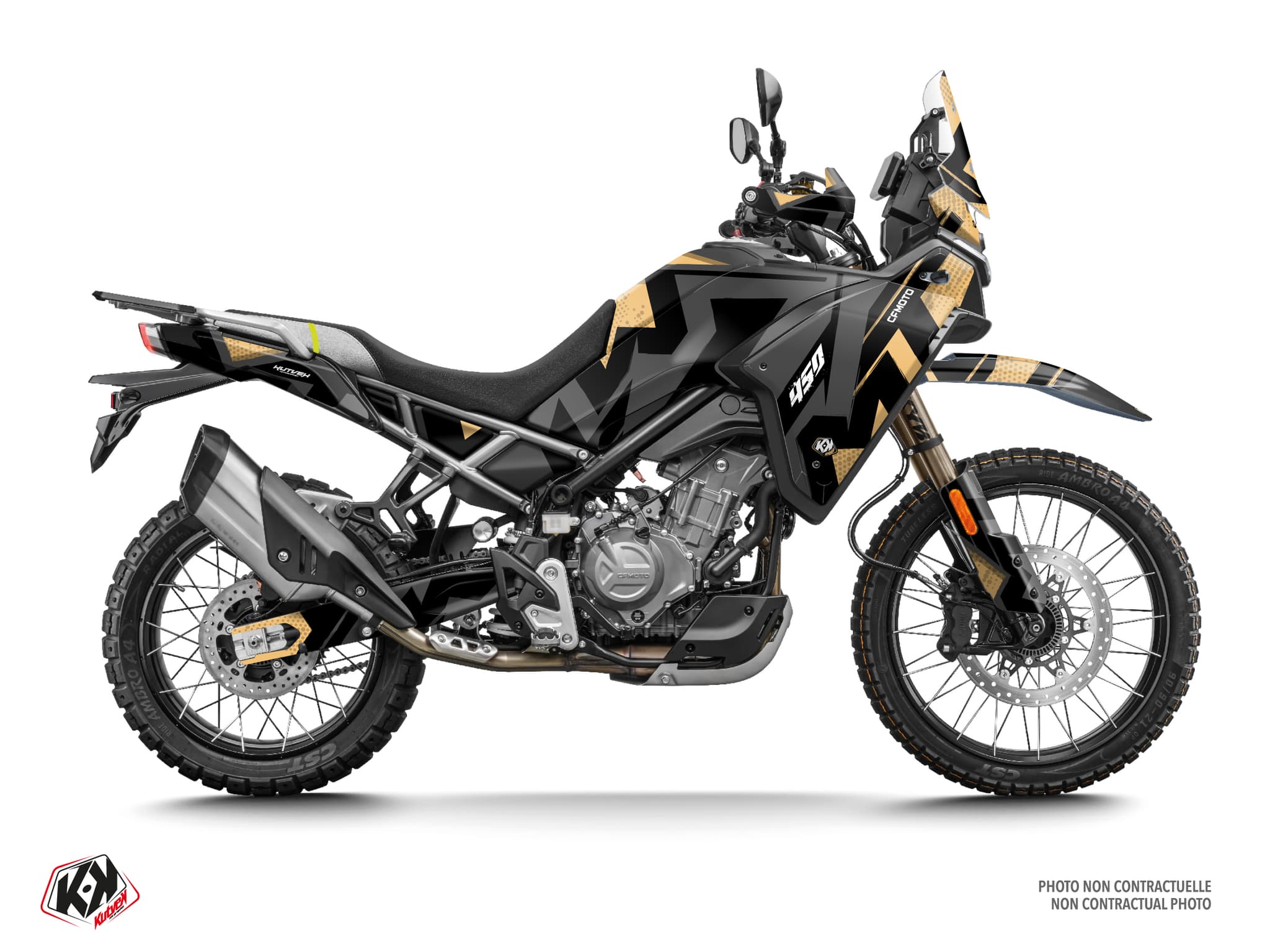 Kit Graphique moto cf moto nk 450 surge sable