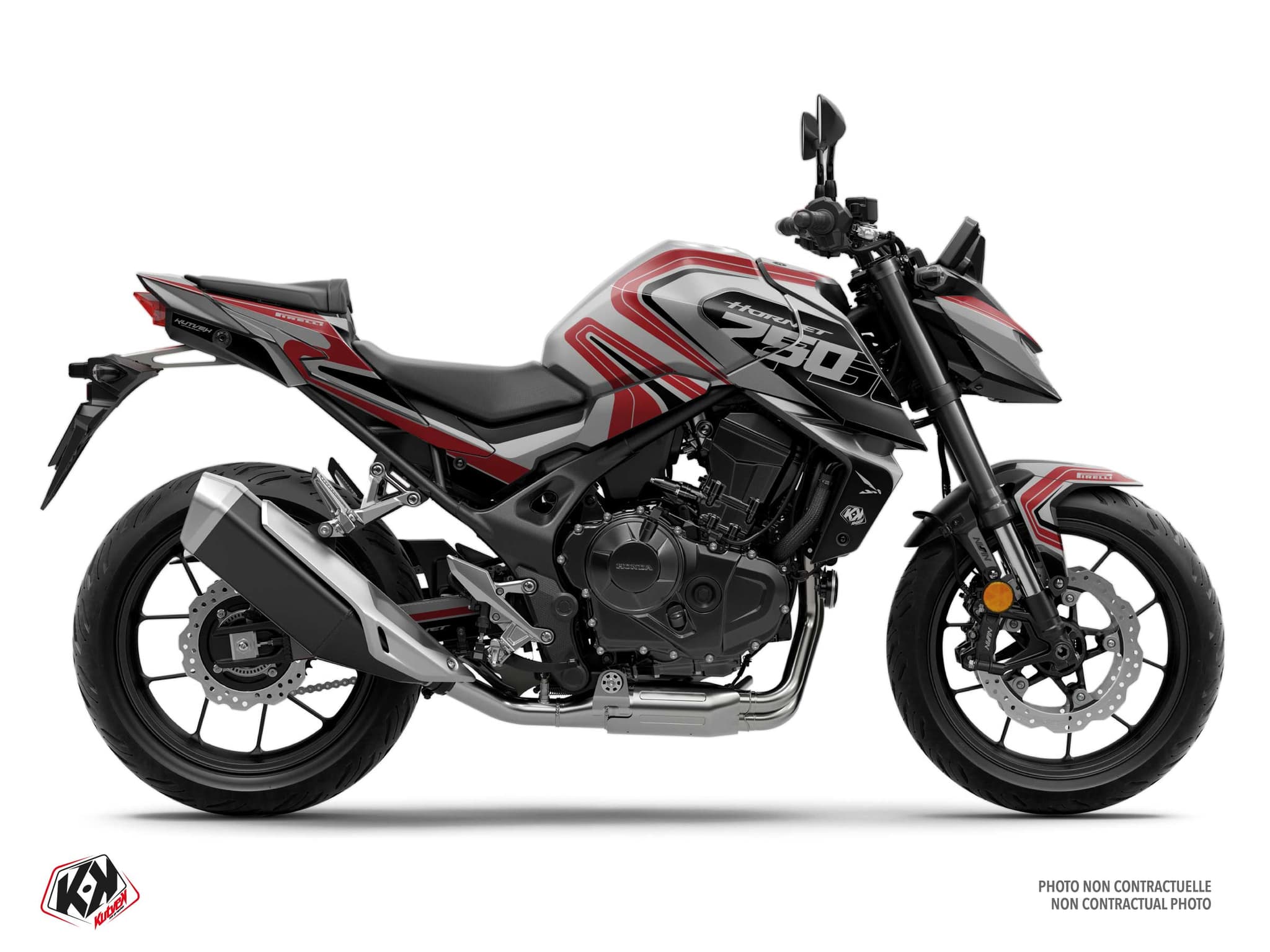 Street Bike HONDA CB 750 HORNET SWISH Grey graphic kit