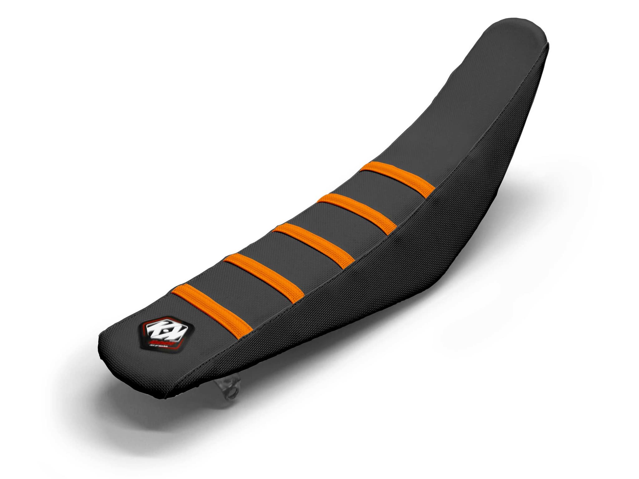funda de asiento motocross ktm negro/negro/naranja 5 ribs | Bonnes Affaires | Kutvek