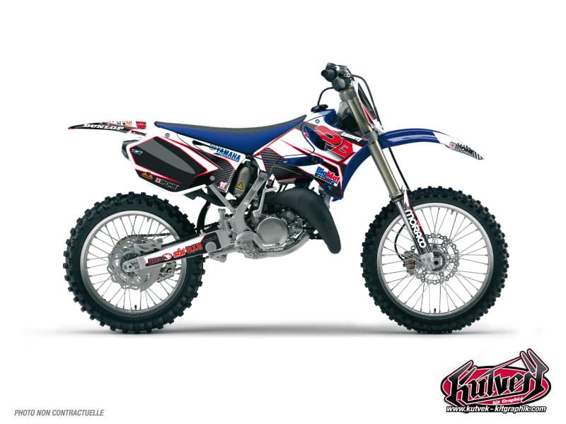kit graphique motocross replica team 2b yamaha 125 yz 2010