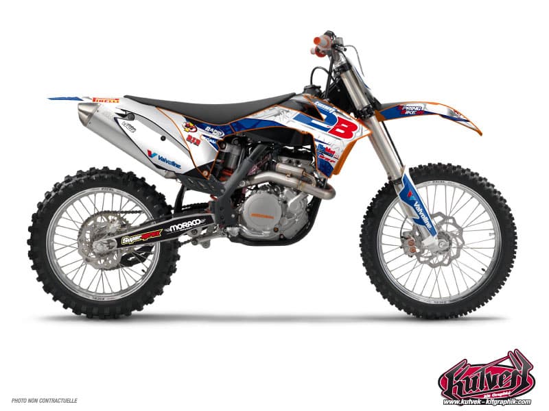 deko-set moto-cross ktm sx 65 replica team 2b 2013 replica