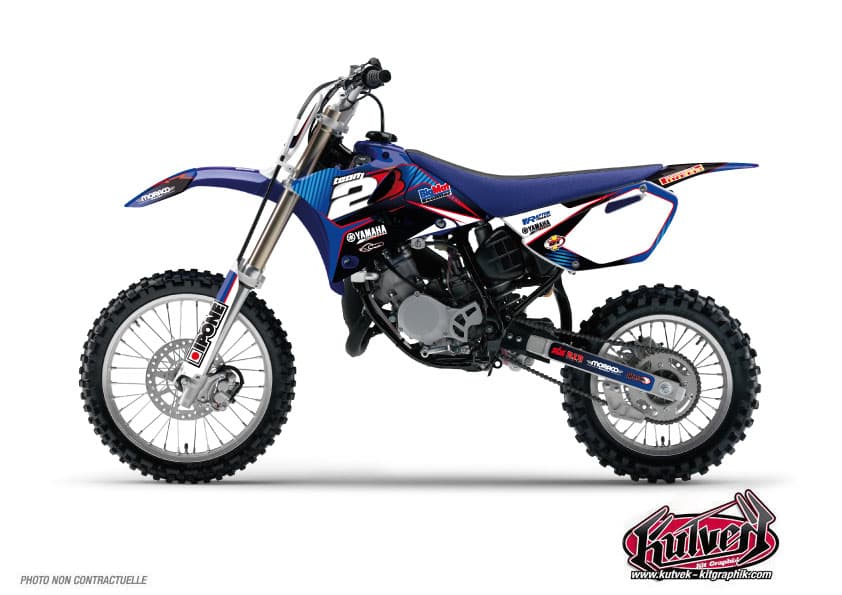 kit graphique motocross replica team 2b yamaha 85 yz 2011