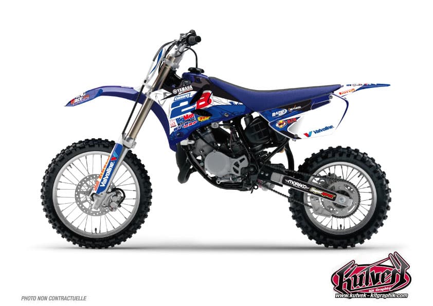 kit graphique motocross replica team 2b yamaha 85 yz 2013