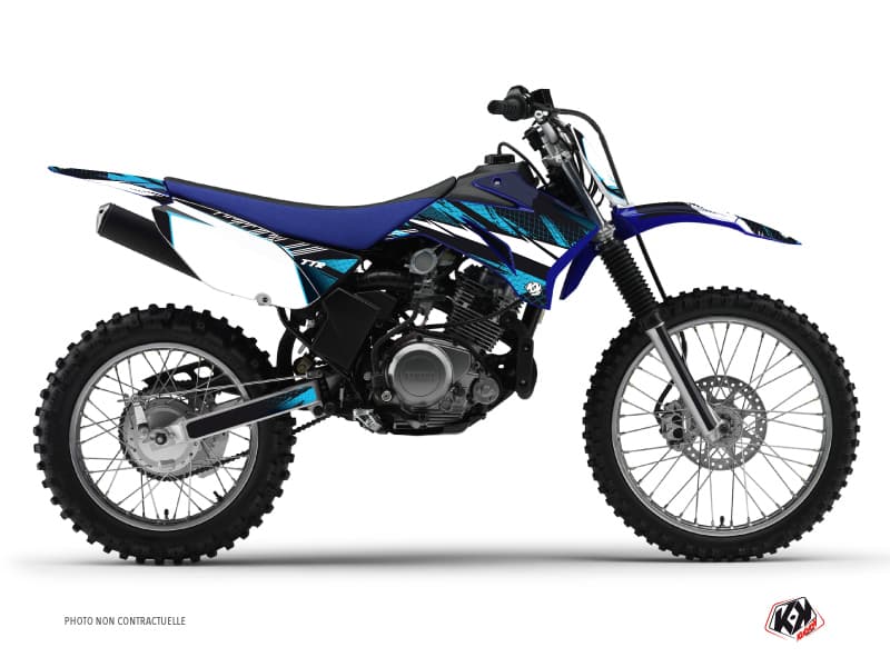 Yamaha TTR 125 Dirt Bike Hangtown Graphic Kit Blue | TT-R | Kutvek