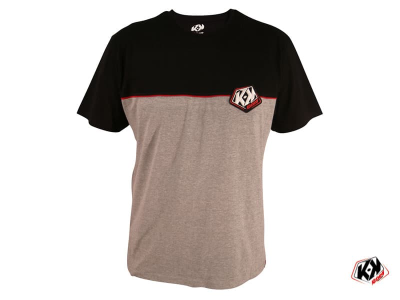 Camiseta KUTVEK CORPORATE gris negro