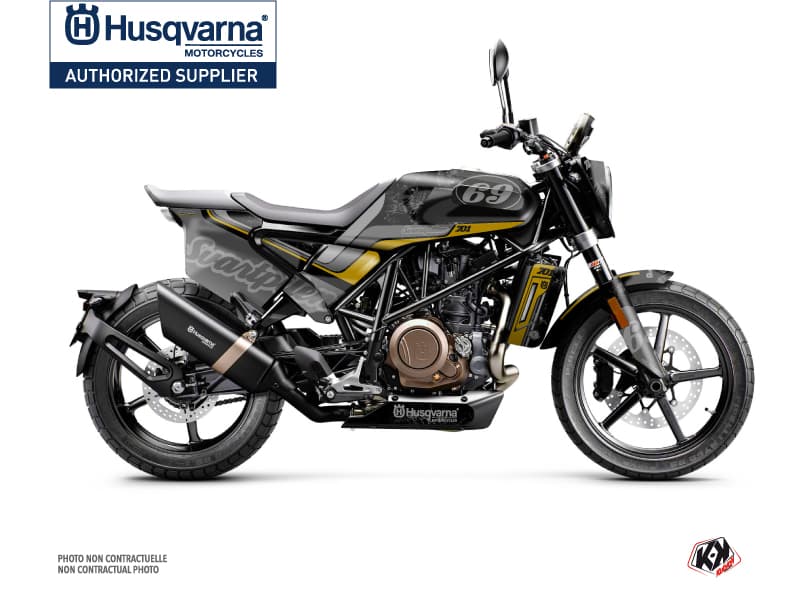 Kit Graphique Moto Track Husqvarna Svartpilen 701 Noir | Husqvarna | Kutvek