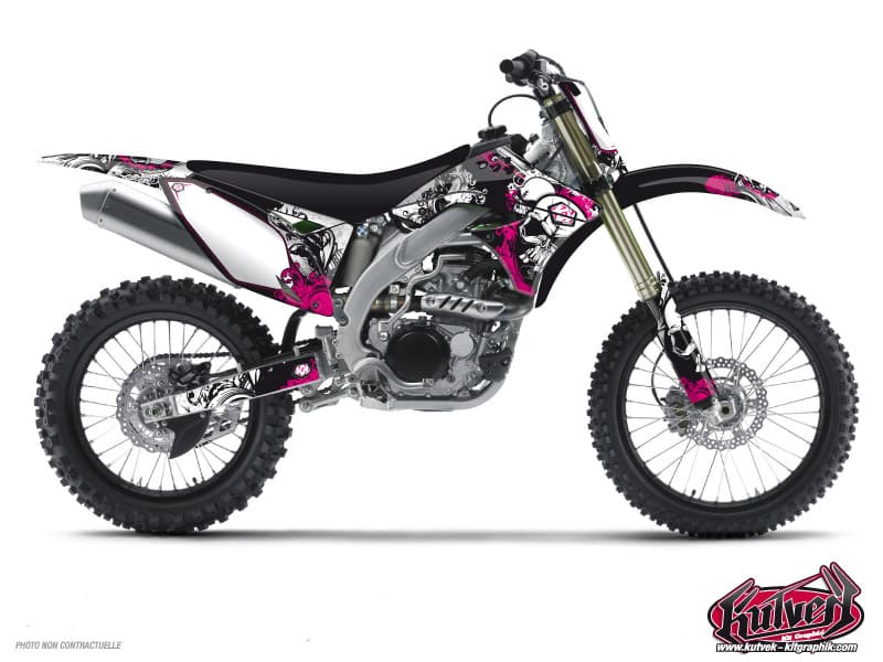 Graphic Kit Dirt Bike Trash Kawasaki 125 KX | Kawasaki | Kutvek