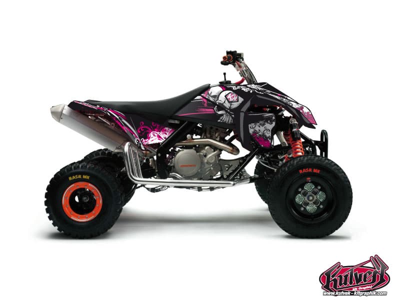kit graphique quad ktm sx 450 trash noir-rose | KTM | Kutvek