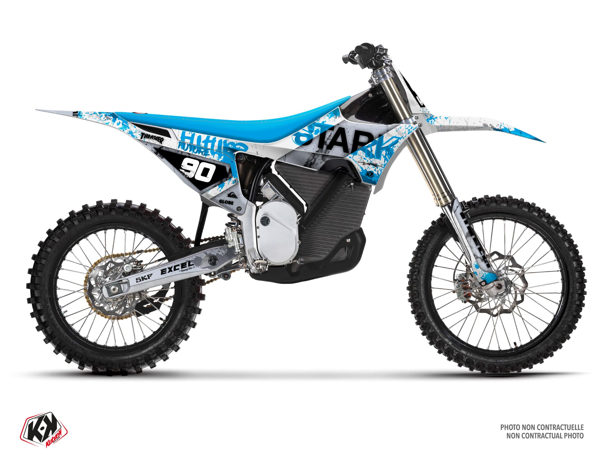 Graphic Kit Varial White Dirt Bike Stark Future Varg